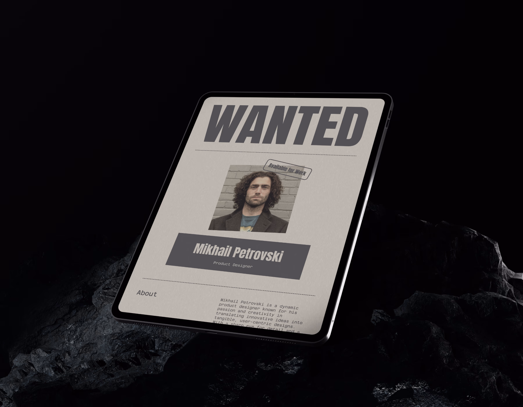 Wanted Display