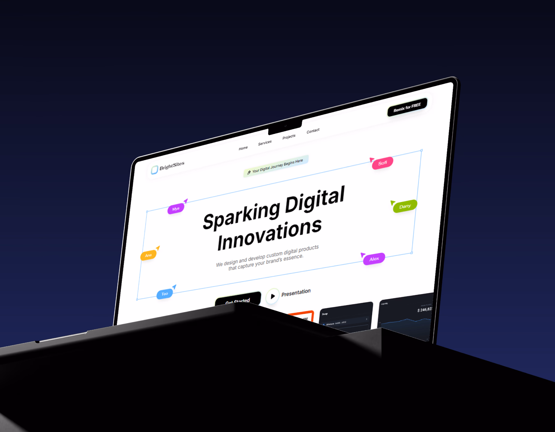 Brightsites Screen